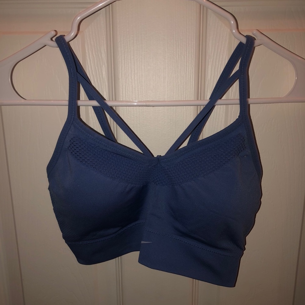 Light Blue Nike Sports Bra Med